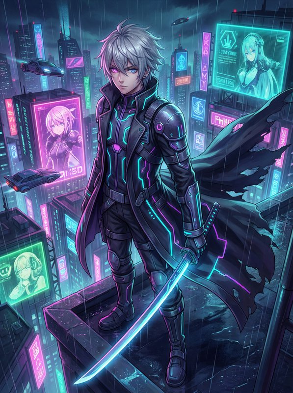 糖心动漫-赛博剑客夜行录